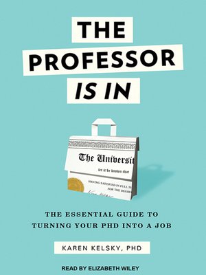 cover image of The Professor Is In